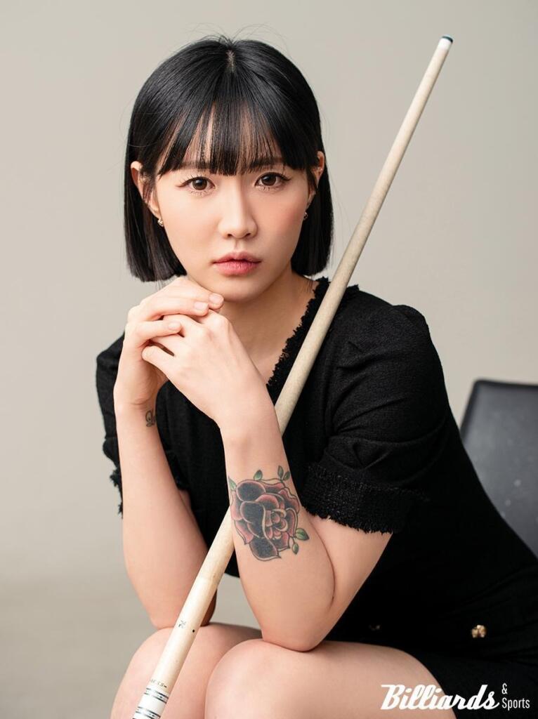 최혜미 당구선수 리포트! 레전드 당구 뒤태부터 화보, 문신, 남편, 결혼, 과거, 움짤까지 